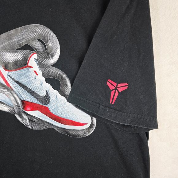 RARE Nike Zoom Kobe 6 VI Protro Shirt Medium Black Mamba Bryant KB24 - Picture 4 of 9